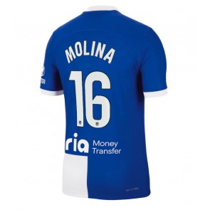 Atletico Madrid Nahuel Molina #16 Gostujuci Dres 2023-24 Kratak Rukavima